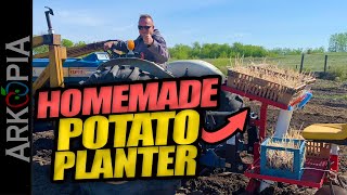 200 Pounds of POTATOES in 8 Minutes - The Fastest and Easiest Survival Food.
