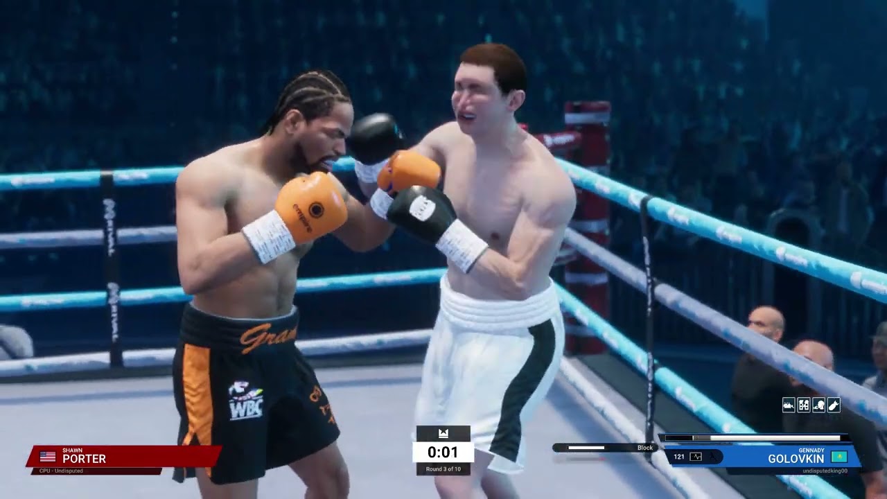Gennadiy GGG Golovkin Vs Shawn Porter Undisputed Boxing Game 