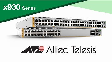 x930 Series Video Overview