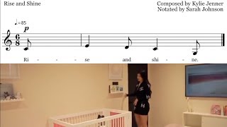 Kylie jenner singing rise and shine to ...