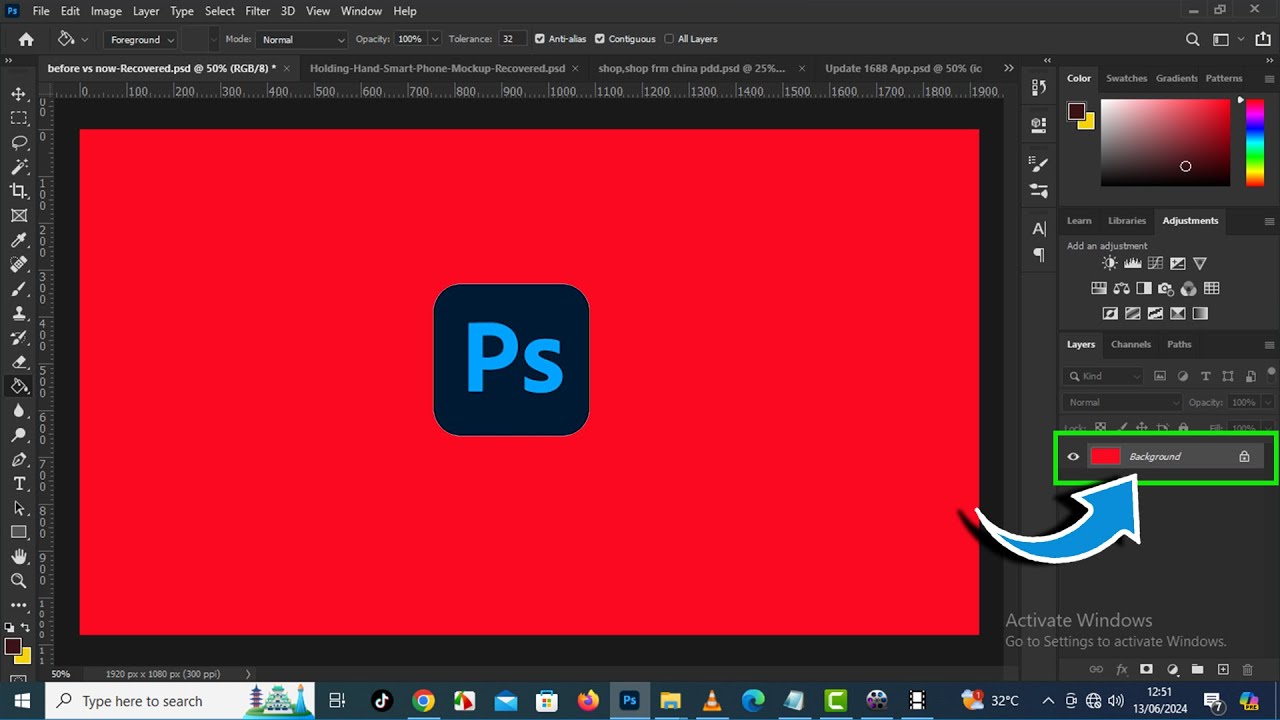 How To Change Layer Color Background In Photoshop YouTube How To Change Layer Color Background In Photoshop YouTube