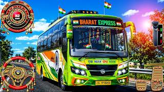 Bus Masters: India Simulator 3D - Luxury Coach NEW Indian Bus Driving in India - Android GamePlay screenshot 2