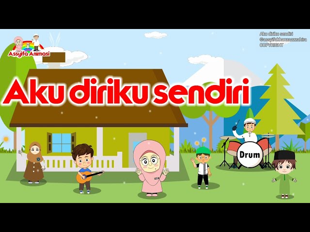 Lagu Anak Islami - Aku diriku sendiri | aku ciptaan Allah cover by Assyifa | lagu anak paud class=