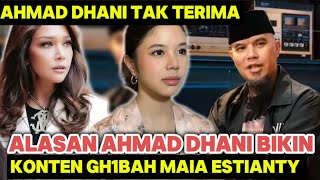 AHMAD DHANI MURKA KEMAIA SOAL SAFEA HINGGA UNGKAP SOAL GH1BAHAN MAIA || maia Estianty 
