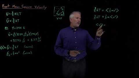 Root Mean Square Velocity