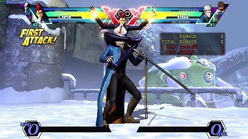 ULTIMATE MARVEL VS  CAPCOM 3 Viper Throw to Doom Optimal 1 Bar TACs Midscreen