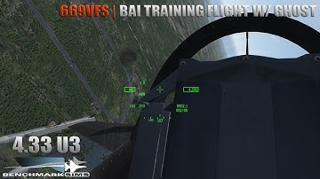 [Falcon BMS 4.33] 669VFS BAI Training w/ Ghost #2
