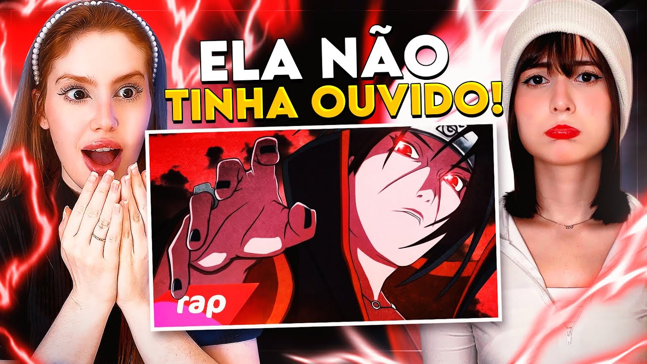 REACT | Rap do Itachi (Naruto) - ESSA DOR QUE CAUSEI... | 7 Minutoz (7mz) | CR Reacts
