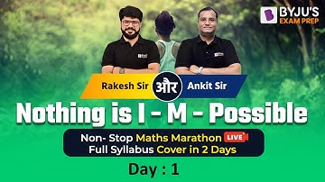 Engineering Mathematics for GATE | Full Syllabus Covered in 2 Days | Day 1 | BYJU