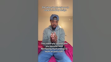Jobs purposely drain your energy it’s all by design