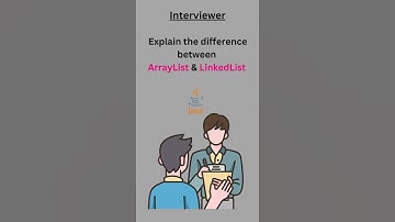 Difference between ArrayList & LinkedList | Java Programming #shorts