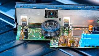 The fan of the climate unit BMW X5 E53 E39 is noisy How to disassemble the BMW climate unit
