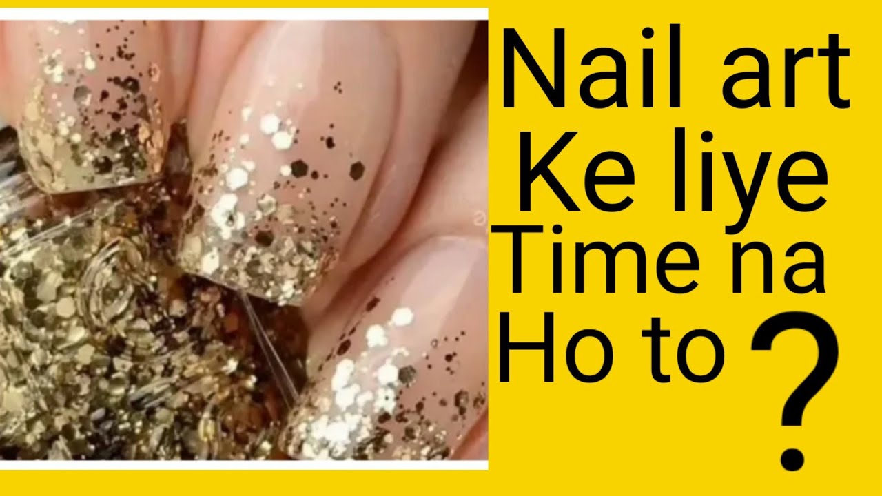 Golden Marble Nail Designs - wide 1