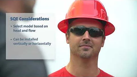 Installation of a Grundfos SQE Constant Pressure System