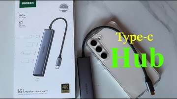 UGREEN USB-C Hub, 5-in-1  @LifeIsShort24