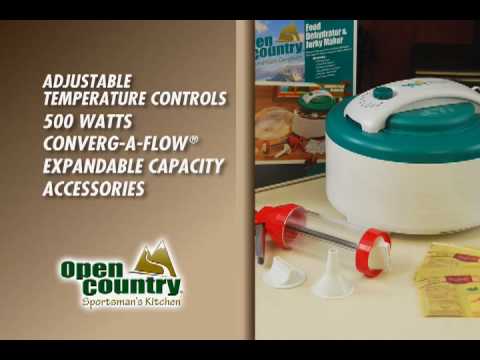 Open Country Food Dehydrator Jerky Maker T8 U - Bunting Online