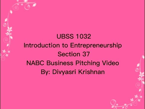 NABC Business Pitching - UBSS 1032
