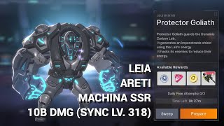10B Damage (Sync Lv. 318) with Machina SSR, Guild OC Protector Goliath - Starseed Asnia Trigger