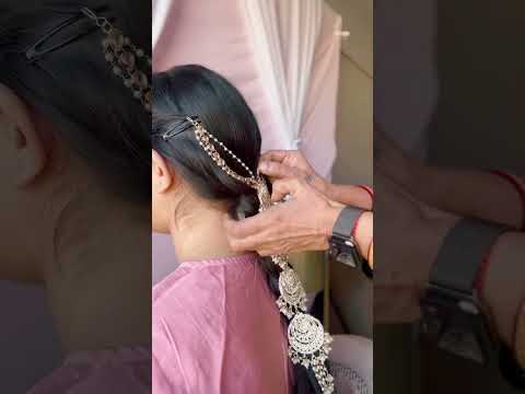 Easy Wedding Hairstyle for Beginners | Amazon Finds Jewellery | Jhanvi Bhatia