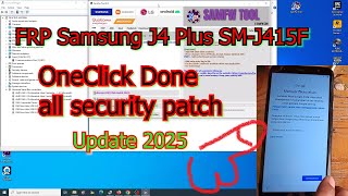 Remove FRP Samsung J4 Plus SM-J415F via PC Work
