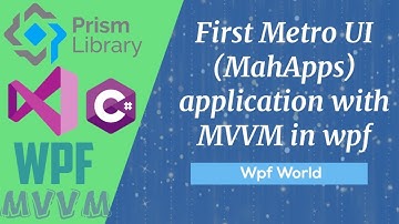 First Metro UI application with MVVM in wpf