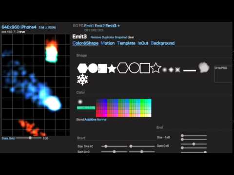 Particle2dx - Multi Emitter