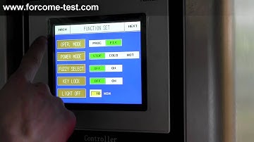 Environmental test chamber, Temperature humidity chamber