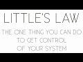 Little's Law - The ONE thing you can do to improve process performance