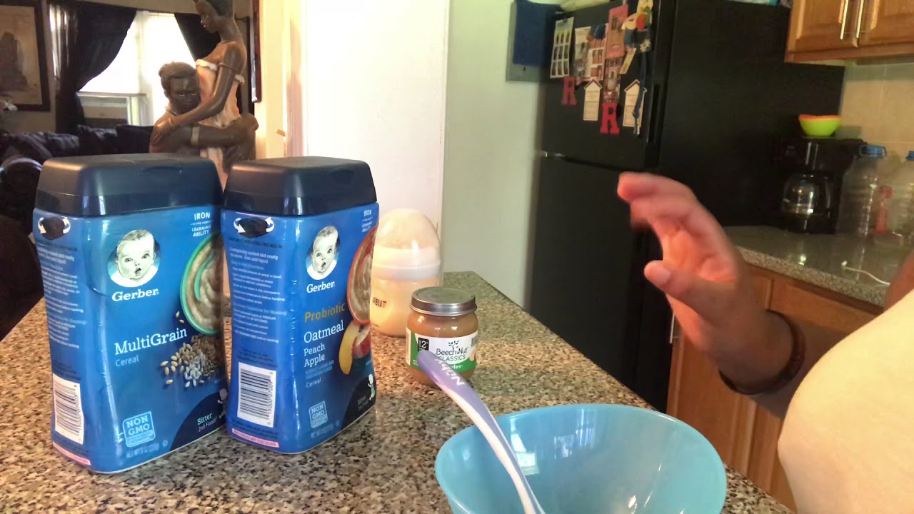 How To Make Gerber Oatmeal For Babies