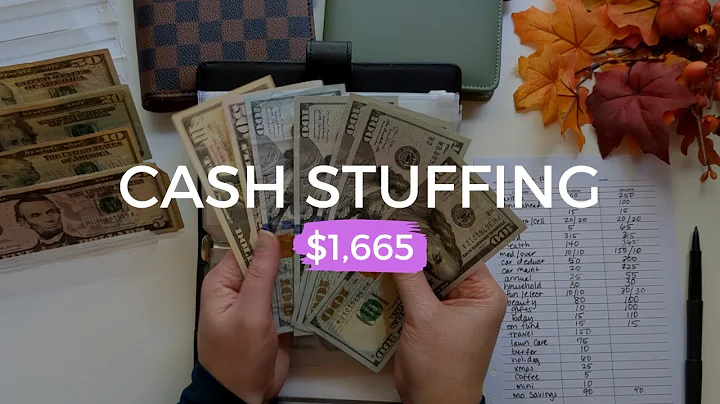HUGE CASH STUFFING | $1,665 | Savings Challenge COMPLETE | Sinking Funds Envelopes | NEW Month