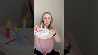 Fun wooden cake for pretend play- especially birthdays! Toys &amp; Games