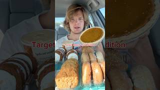 Eating @target Bakery Fall Dessert Items #food #shorts #dessert