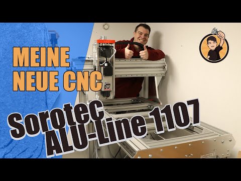 Meine NEUE CNC! Aufbau der Sorotec Alu-Line 1107 | Nachdenksport