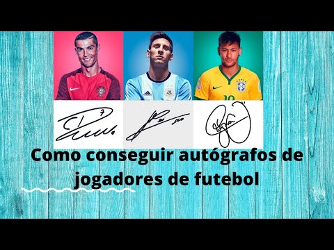 Vídeo: Como Conseguir Um Autógrafo