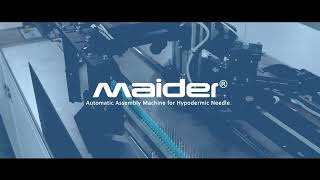 Maider automatic assembly machine for hypodermic needle