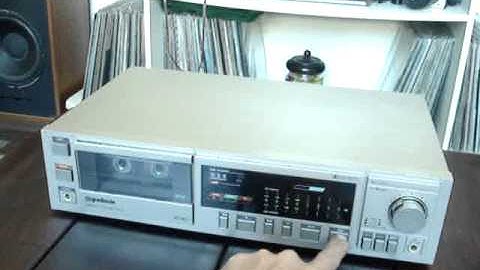 Tape Cassete Deck DS40 Gradiente (Vídeo DEMO)