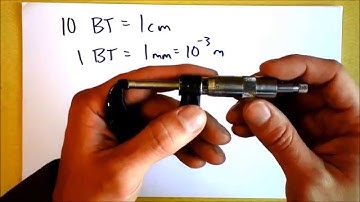 How to Use a Micrometer, In Your Face | Doc Physics