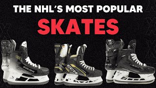 What are the MOST POPULAR SKATES in the NHL today?!
