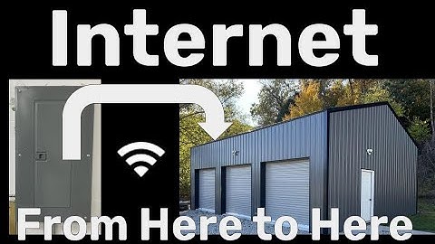 No Internet in Your Garage? Get Wi-Fi Signal Inside Your Metal Building - Here