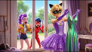 Cat Noir Shocking Secret 😱👗 [Golden Cover] Lady Bug & Rumi Kpop Demon Hunters Mv