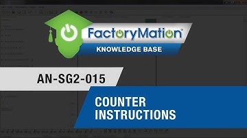 AN-SG2-015: Counter Instructions