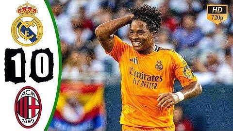 AC Milan 1-0 Real Madrid | RESUMEN | Gira 2024