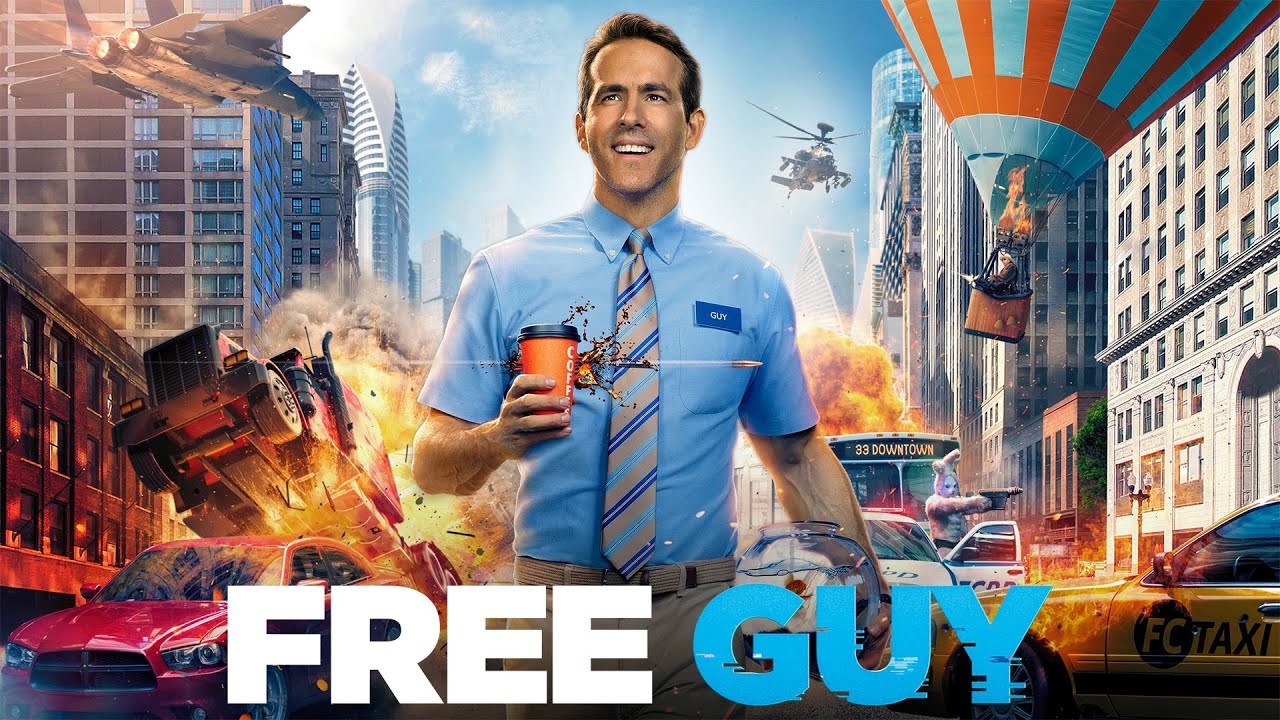 Free Guy 2021 Movie | Ryan Reynolds, Jodie Comer, Lil Rel Howery | Free ...