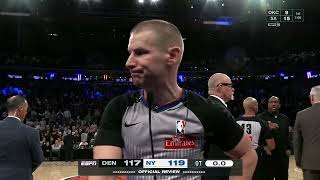 Wild 2Ot Ending After Nuggets-Knicks Ot Ends In Controversy At The Buzzer Nba On Espn