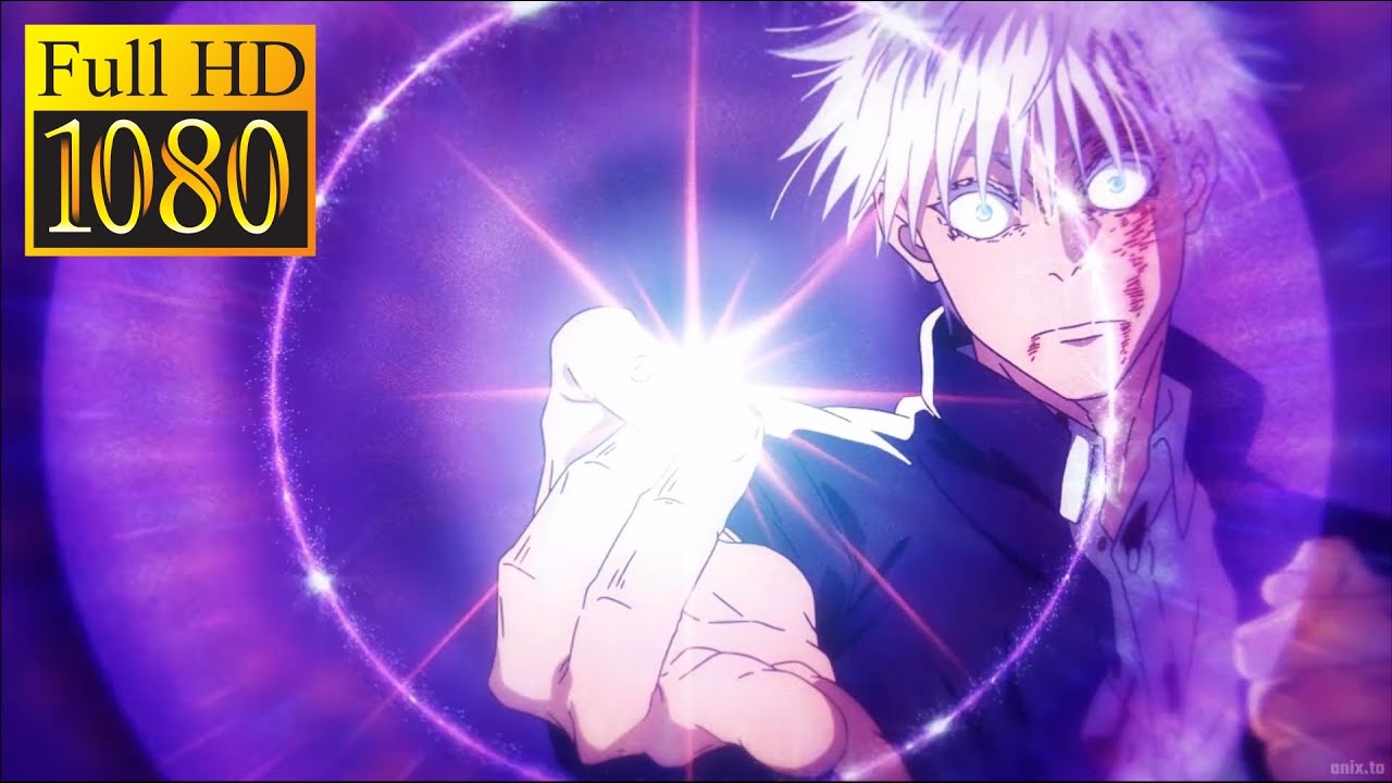 Colliding Limitless Purple The Hollow Technique Showdown Gojo Vs Toji Jujutsu Kaisen S EP