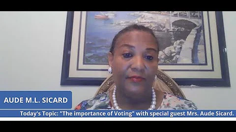 The Importance of Voting With special guest Mrs. A...