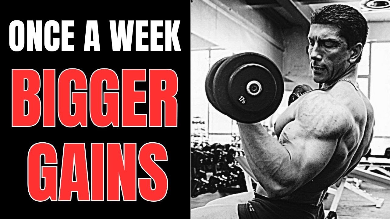 STOP OVERTRAINING! Train Each Muscle ONCE a Week for BIGGER Gains (Here’s Why)