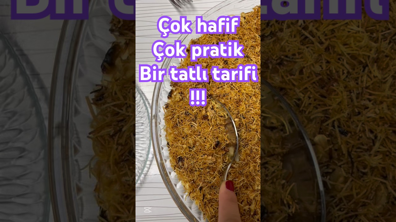 Muhallebili kadayıf – Kadayıflı muhallebi tatlısı !!! Hafif ve pratik tatlı #nasılyapılır #asmr Muhallebili kadayıf – Kadayıflı muhallebi tatlısı !!! Hafif ve pratik tatlı #nasılyapılır #asmr