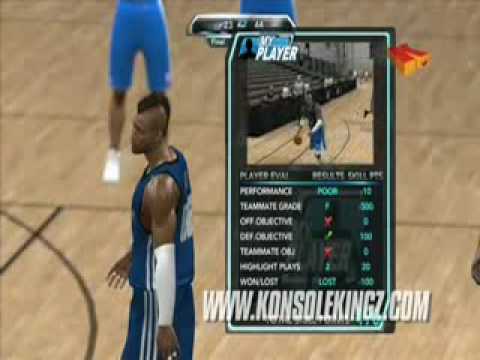 NBA 2K10 Draft Combine 5 real minutes of gameplay!