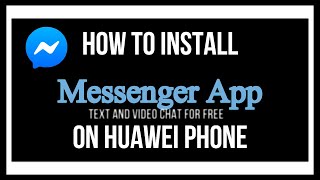 Huawei Smartphone - App Guidance: How to Install " Facebook Messenger" app Using Petal Search screenshot 5